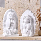 Solara Aureole Praying Girl Silicone Mold