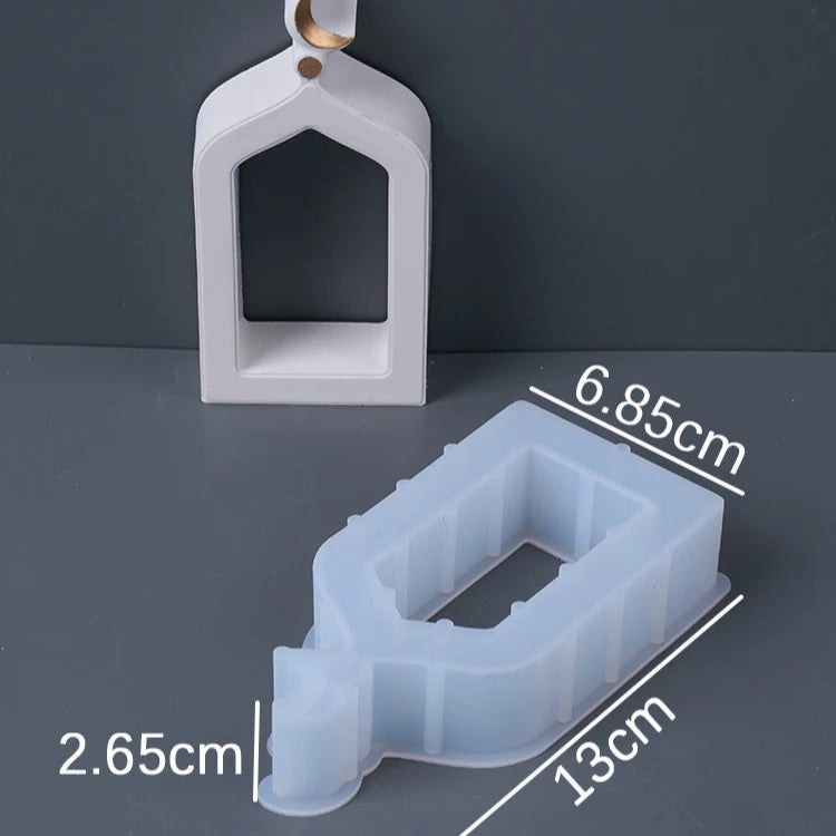 Creative Hollow Door Silicone Mold.