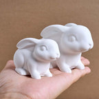 3D Sitting Bunny Silicone Candle Mold