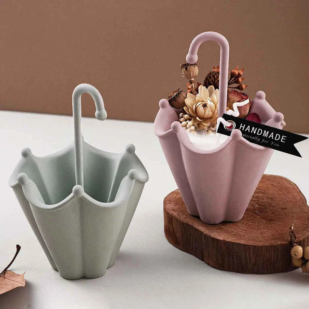 Pluvian Ribbed Umbrella Silicone Mold Set