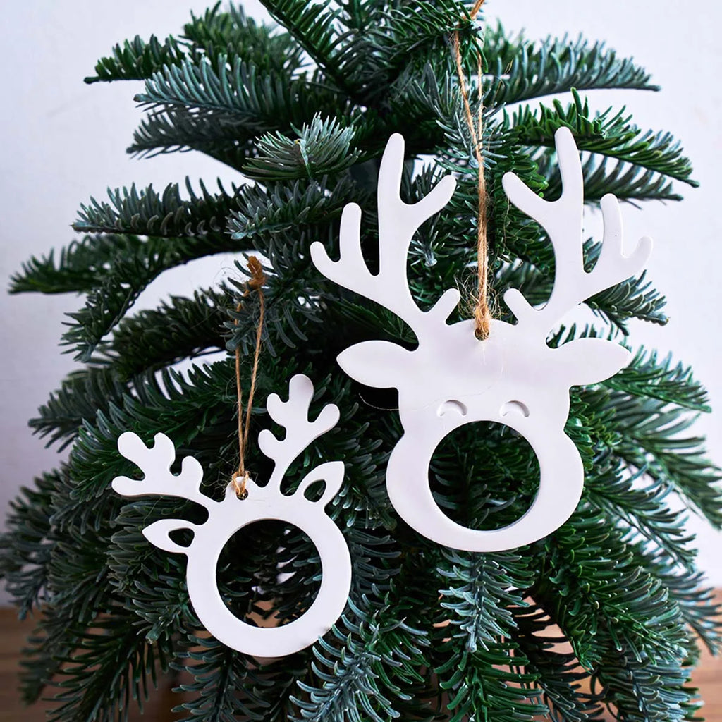 Reindeer Head Silicone Mold (2-Cavity)