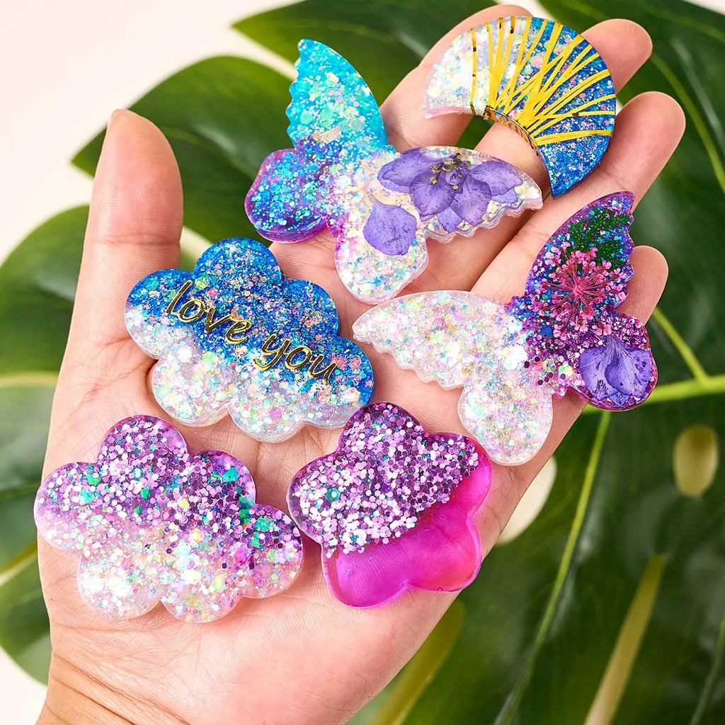 4 Cavities Pendant Silicone Molds