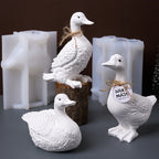 3D Duck Ornaments Silicone Mold.