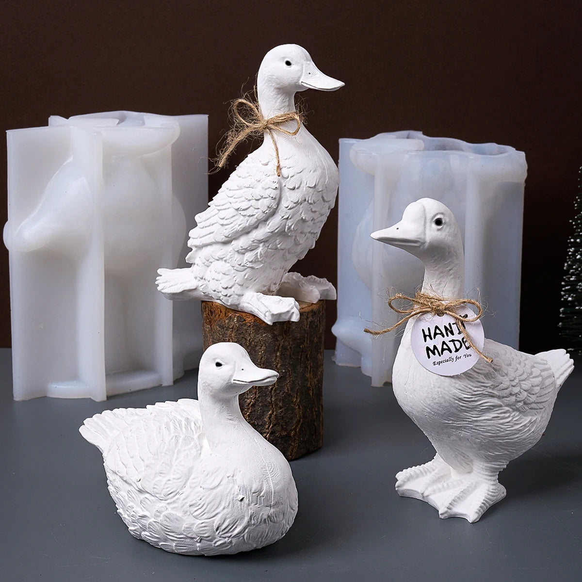 3D Duck Ornaments Silicone Mold.