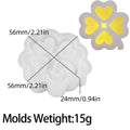 DIY Hollow Silhouette Lamp Silicone Mold Lucky Clover