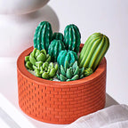 Textured Round Silicone Jar Mold