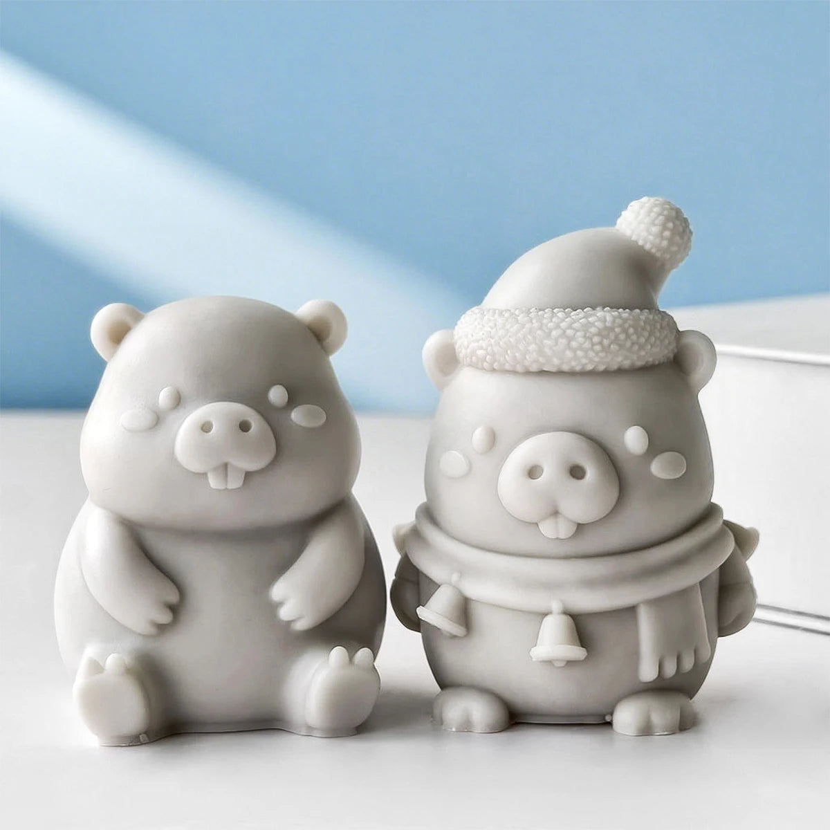 Capybara 3D Silicone Candle Mold