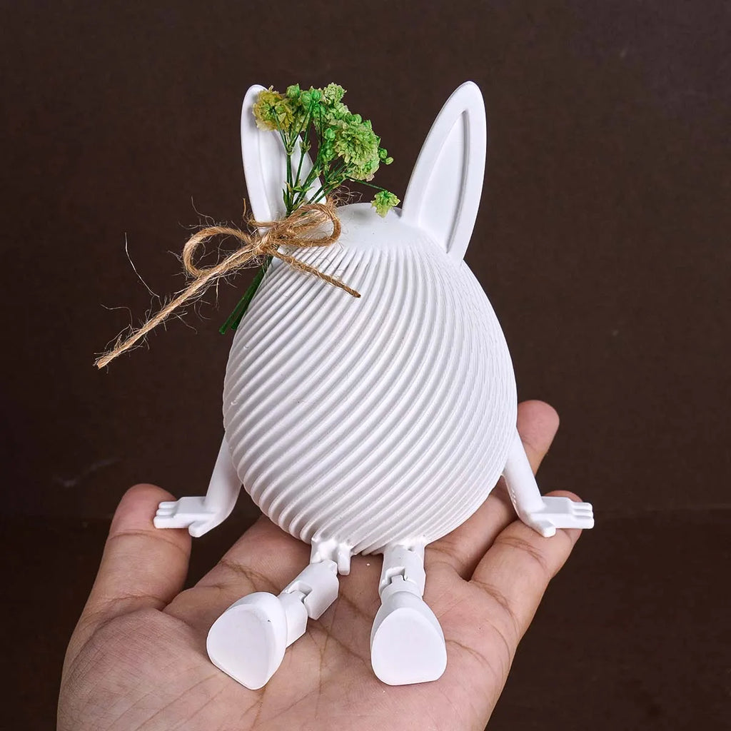 Nini and Nono - The Striped Bunny DIY Figure Silicone Molds Set