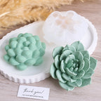 Succulent Candle Silicone Mold Series
