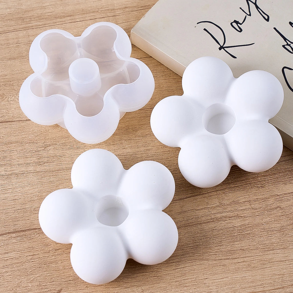 Cloud Petal Silicone Candle Mold
