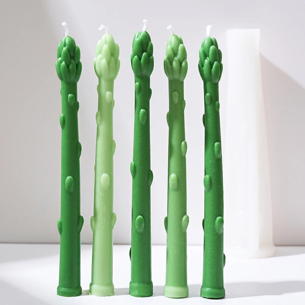 Asparagus Shape Candle Silicone Mold