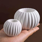 Strial Bulb Candle Cup Silicone Mold