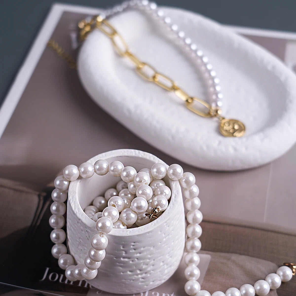 Lunar Rock Jar Tray Silicone Mold