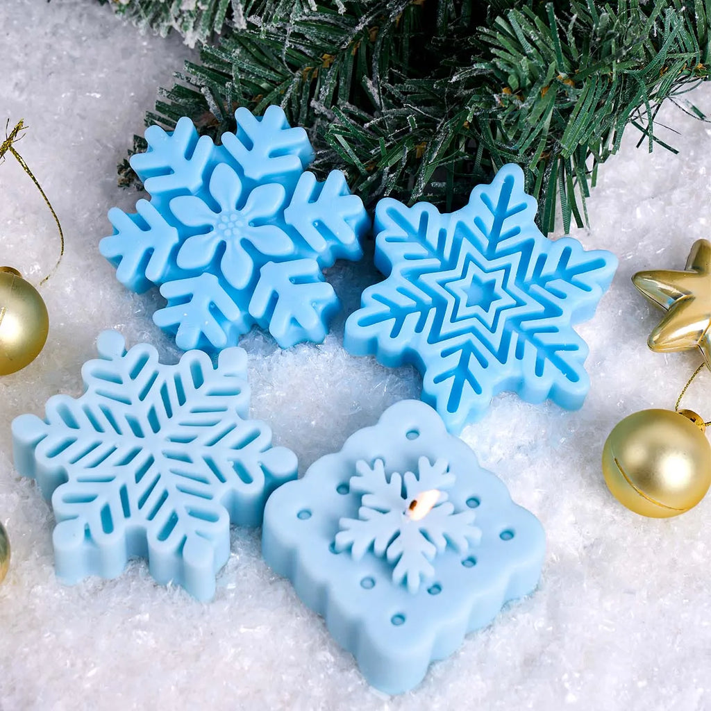 Nivora Snowflake Silicone Candle Mold