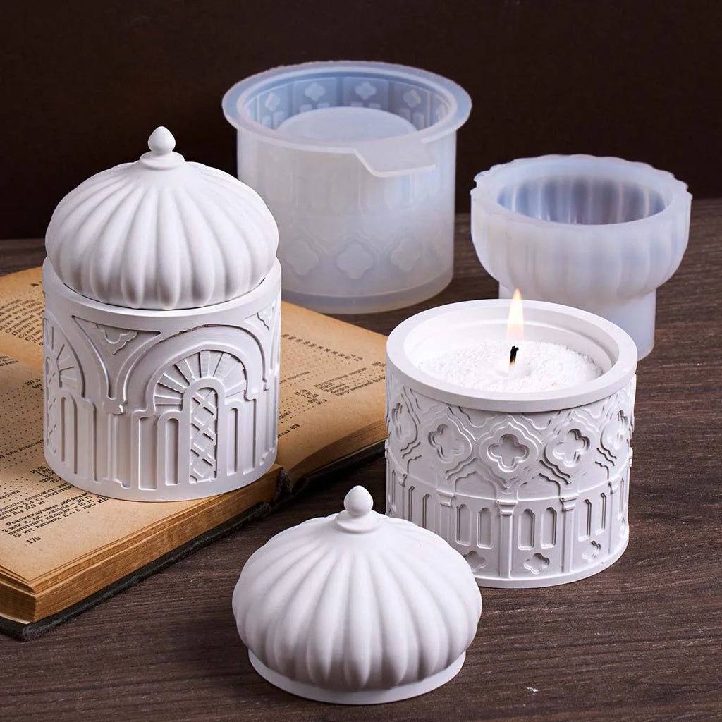 Sahra Reverie Cylindrical Jar Mold Set
