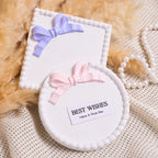 Square Round Bow Bubble Bead Coaster Silicone Mold