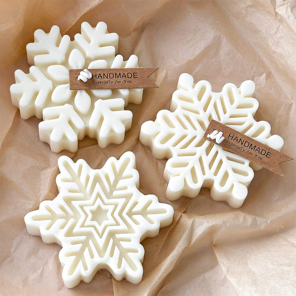 Snowflake Silicone Mold for Candles, Soap, or Resin