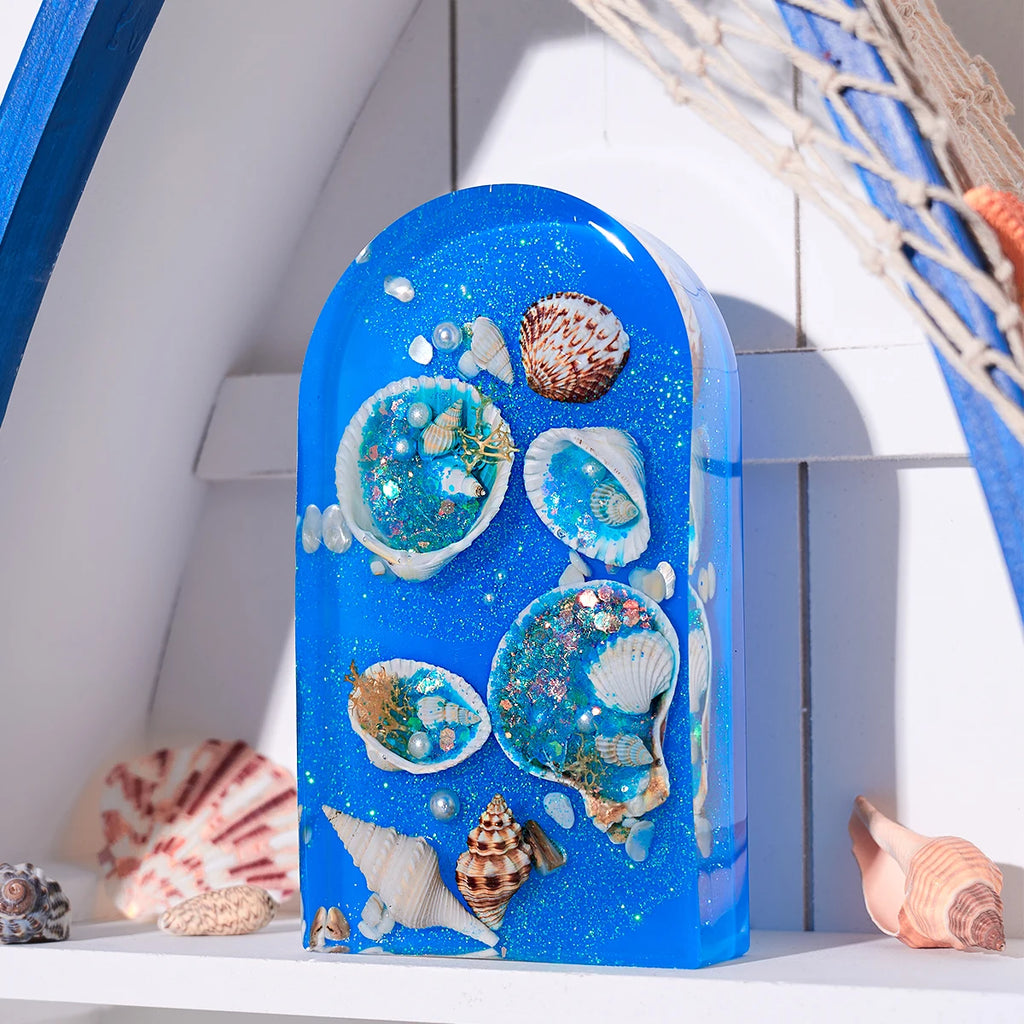 Arch Ornament Bookshelf Bookend Silicone Mold.