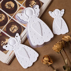3Pcs Angel Pendant Silicone Mold Set