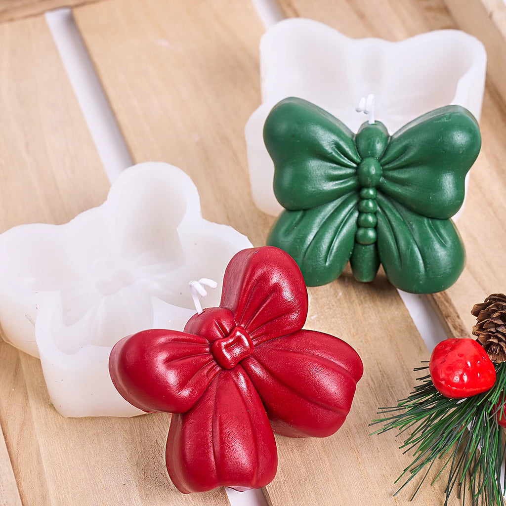 Bow Tie Candle Silicone Mold