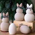Solen Rib Bunny & Egg Silicone Mold Set
