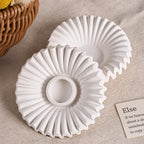 Corava Pleat Candle Holder & Tray Silicone Mold