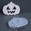 Halloween Pumpkin Silhouette Lamp Silicone Mold Lid A