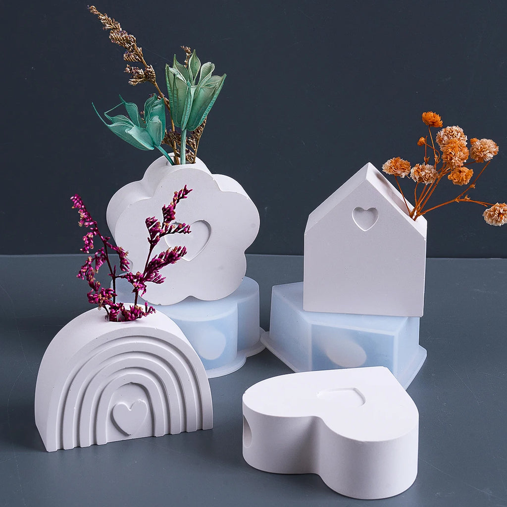 Cute Mini Vase Silicone Mold