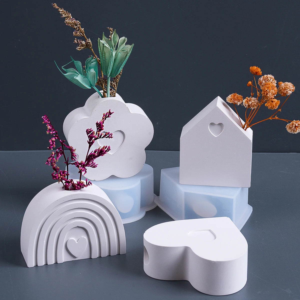 Cute Mini Vase Silicone Mold