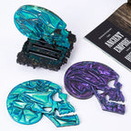 Skull Coaster Silicone Molds Set