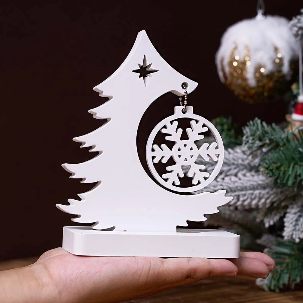 Snowflake Tree Ornament Silicone Molds Set