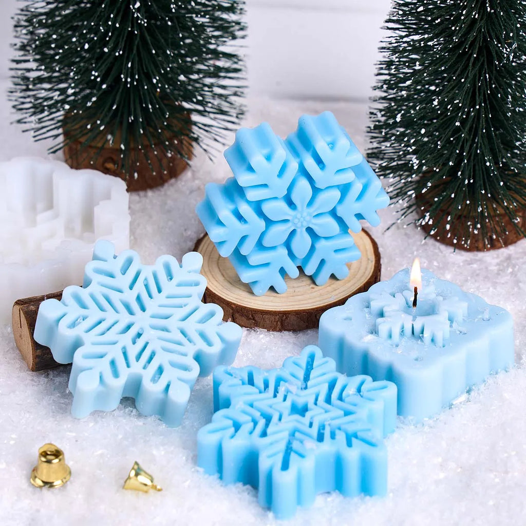 Nivora Snowflake Silicone Candle Mold