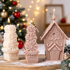 Swirlow Confection Holiday Silicone Candle Mold