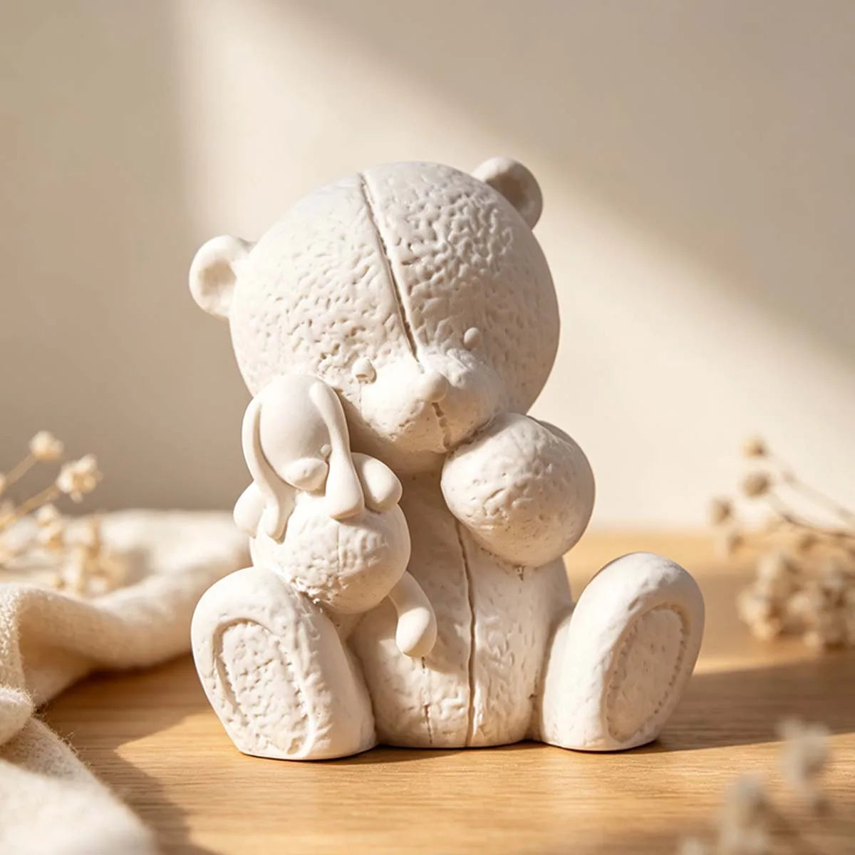 Velura Stipple Teddy Bear Silicone Mold
