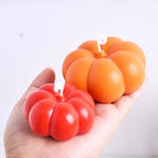 2Pcs Pumpkin Silicone Candle Molds