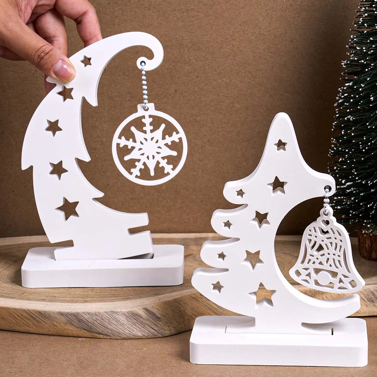 Cut-Out Christmas Tree Ornament Silicone Mold Set