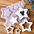 Star Ornament Silicone Mold for Christmas Tree Decorations