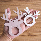 Reindeer Head Silicone Mold (2-Cavity)