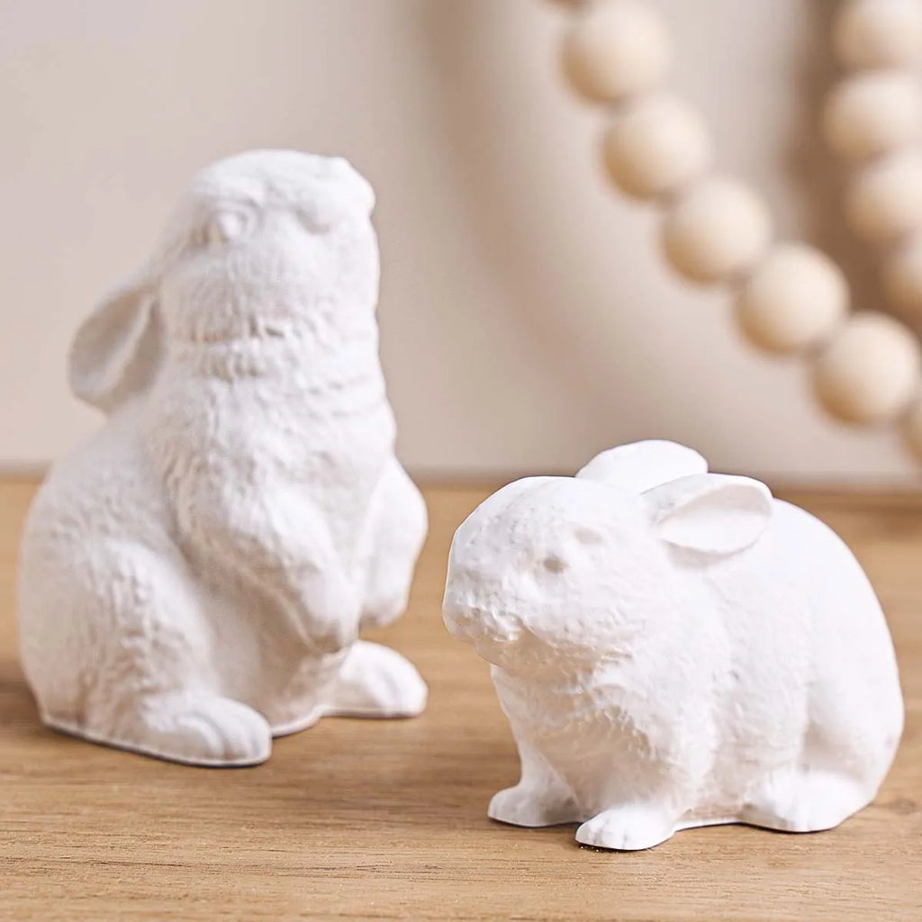 Detailed Bunny Figurine Mold