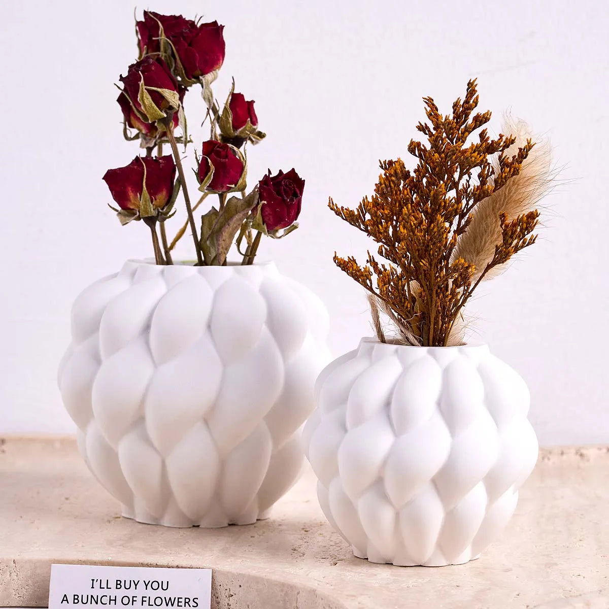 Rotating Raindrops Silicone Vase Mold