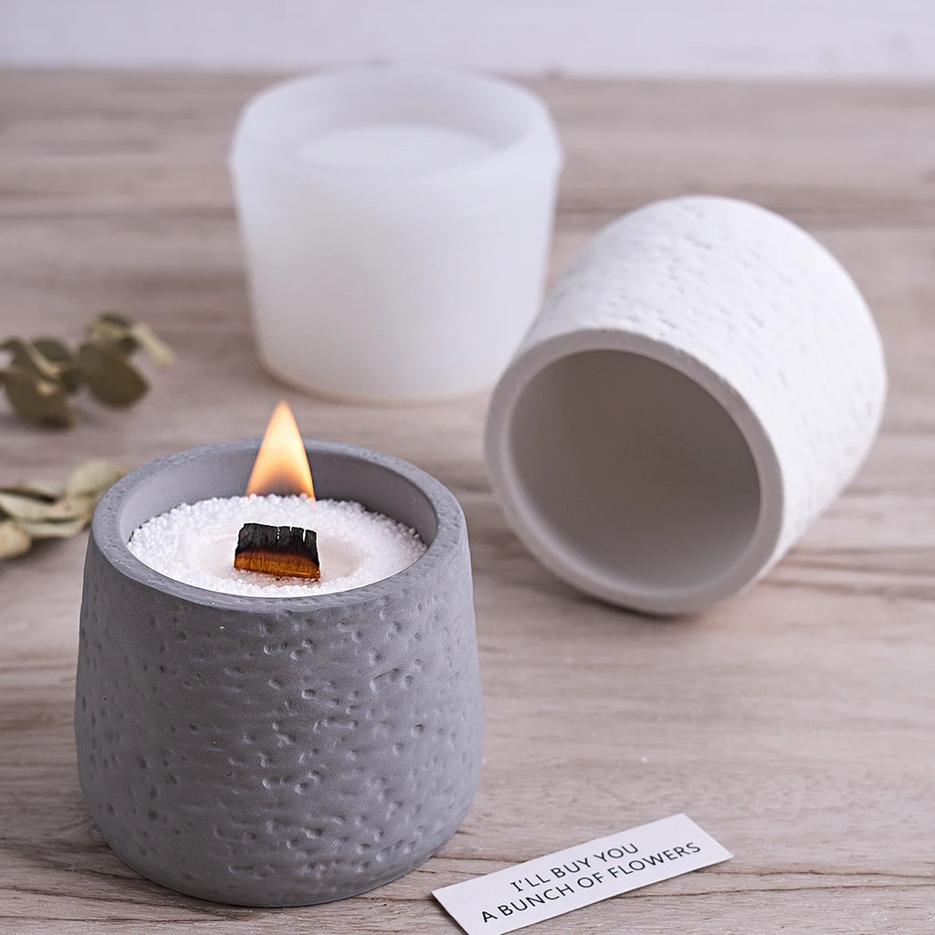 Lunar Rock Jar Tray Silicone Mold