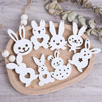 Easter Bunny Pendant Silicone Mold