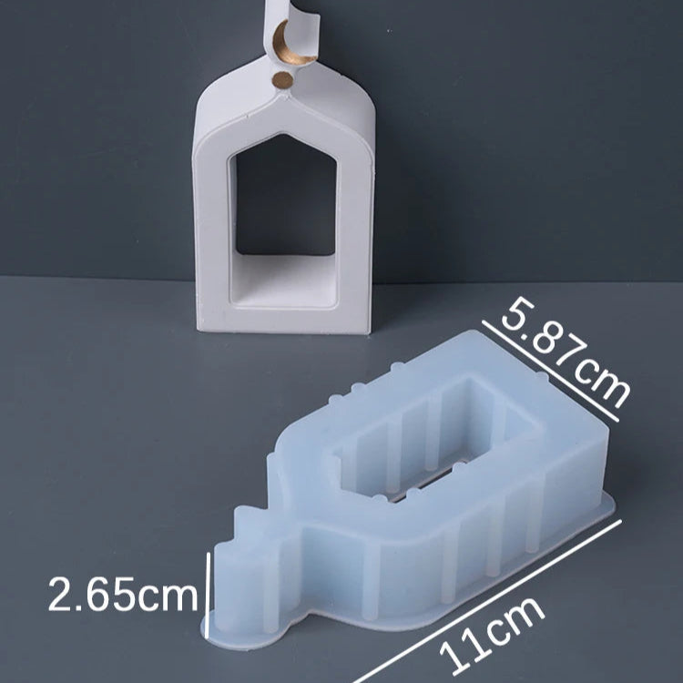Creative Hollow Door Silicone Mold.
