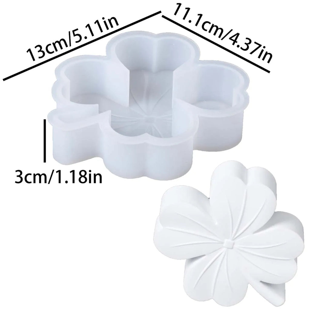 Cloven Vein Clover Silicone Mold