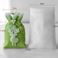 Christmas Gift Bag Candle Silicone Mold Reindeer
