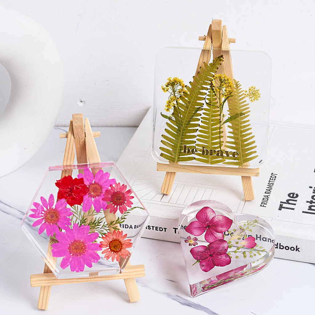 6 Cavity Deep Pour Geometric Silicone Resin Mold