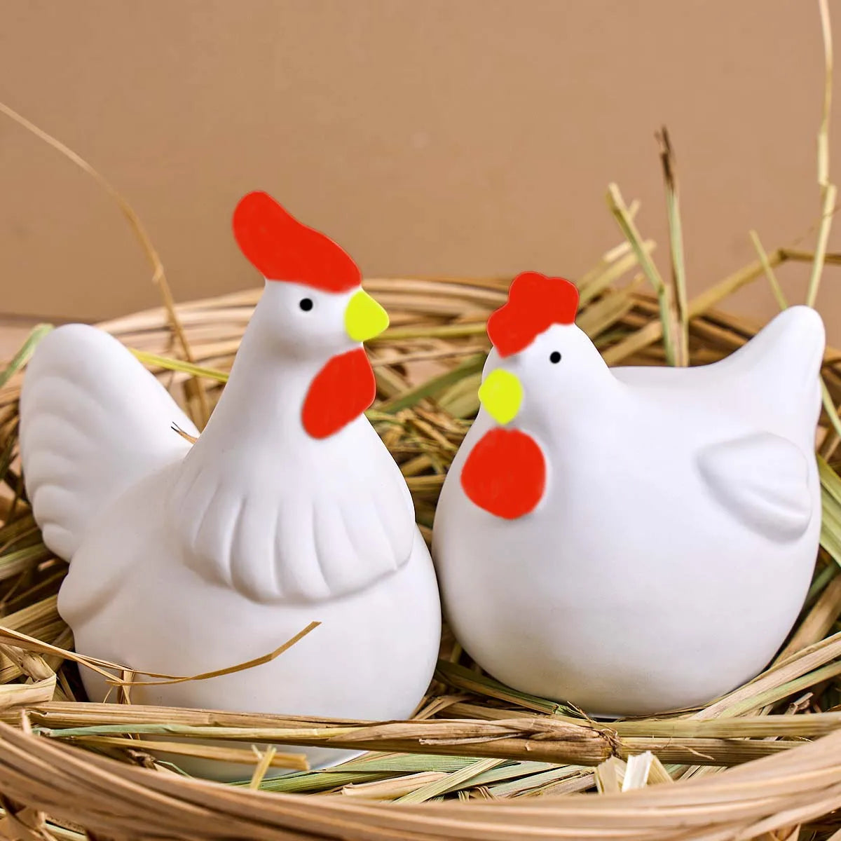 Farmhouse Chicken Figurine Silicone Mold