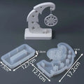 Cut-Out Christmas Tree Ornament Silicone Mold Set Set B