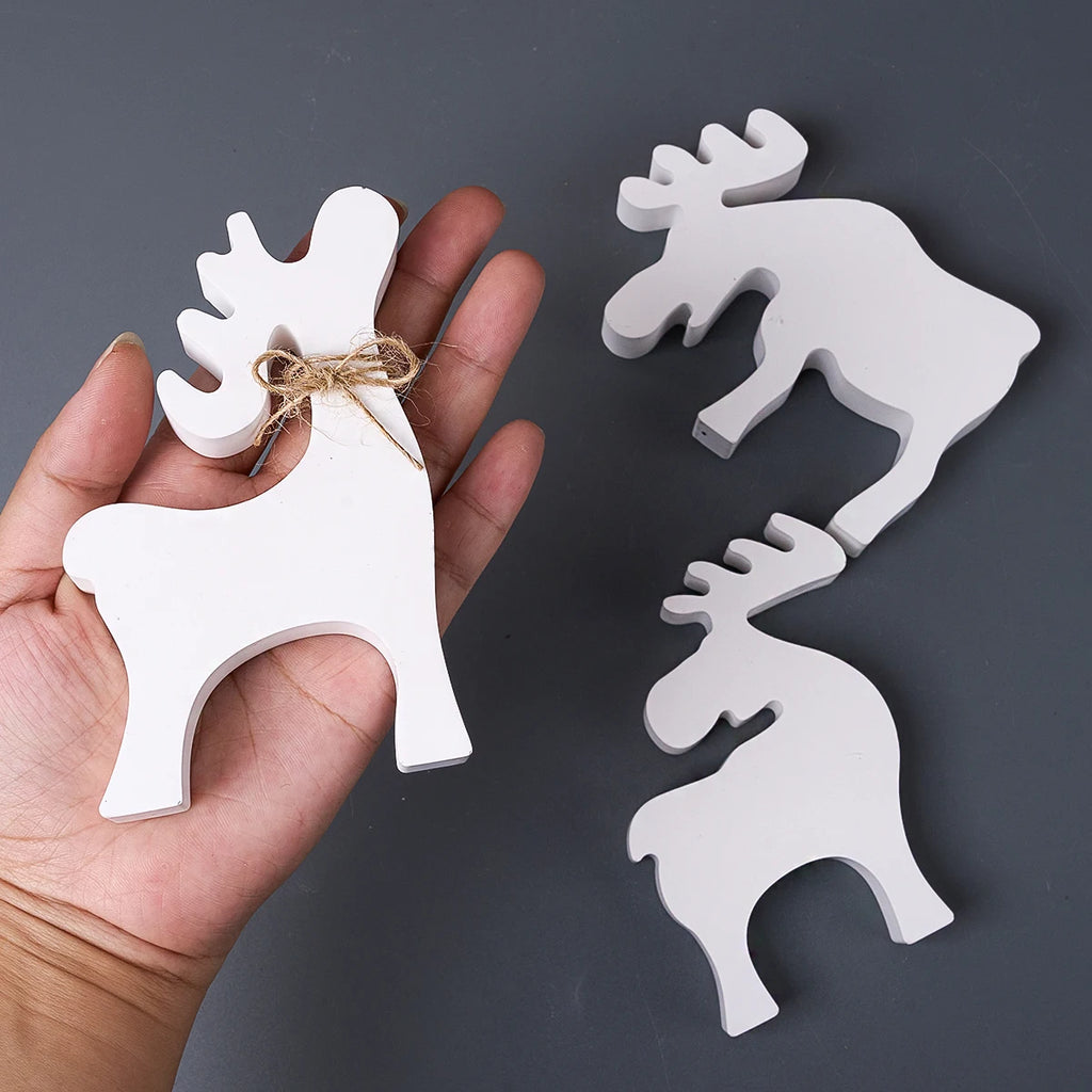 3 in 1 Elk Ornament Silicone Mold.