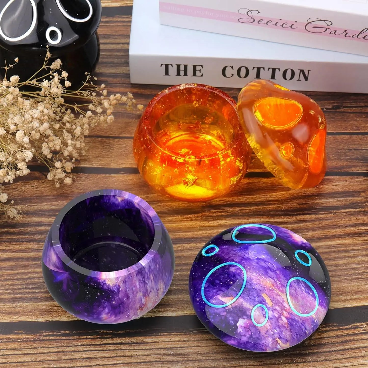 Mushroom Resin Jar Mold